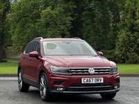 Used VW Tiguan SEL 150 HP (110 kW) 2017 Red SUV