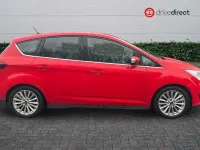 Used Ford C-MAX Titanium 125 HP (91 kW) 2019 Red MPV