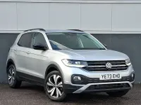 Used VW T-Cross Black Edition 110 HP (80 kW) 2024 Silver SUV