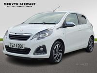 Begagnad Peugeot 108 Collection 2021 Vit Halvkombi