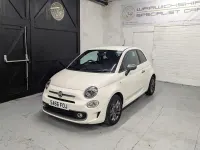 Used Fiat 500 S 69 HP (50 kW) 2016 White Hatchback
