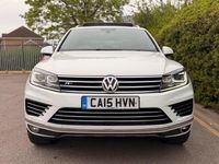 Used VW Touareg R-line 2015 White SUV