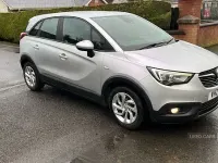 Used Vauxhall Crossland X S 99 HP (72 kW) 2018 Silver SUV