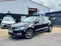 Used VW Polo Design 2015 Black Hatchback