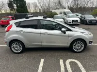 Used Ford Fiesta Titanium 75 HP (55 kW) 2013 Silver Hatchback