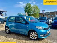 Used Skoda Citigo SE L 75 HP (55 kW) 2019 Blue Hatchback