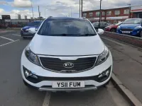 Used Kia Sportage 134 HP (98 kW) 2011 White SUV