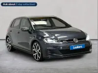 Used VW Golf VII GTD 184 HP (135 kW) 2017 Blue Hatchback