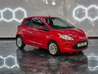 Used Ford Ka Zetec 69 HP (50 kW) 2015 Red Hatchback