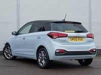 Used Hyundai i20 84 HP (61 kW) 2020 Blue Hatchback