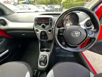 Used Toyota Aygo X-play 68 HP (50 kW) 2017 Red Hatchback