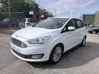 Used Ford Grand C-Max Titanium 120 HP (88 kW) 2017 White MPV