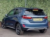 Used Ford Fiesta Active X 125 HP (91 kW) 2023 Blue Hatchback