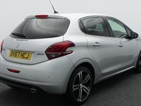 used Peugeot 208 1.2 PURETECH GT LINE EAT EURO 6 (S/S) 5DR PETROL FROM 2017 FROM PENRYN (TR10 8DW) | SPOTICAR