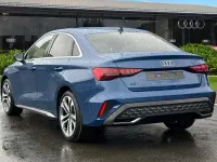Ny Audi A3 S-Line 2026 Blå Sedan