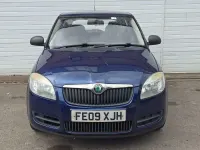Used Skoda Fabia 2009 Blue Hatchback
