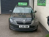 Usado Skoda Octavia SE L 116 CV (85 kW) 2019 Negro Familiar