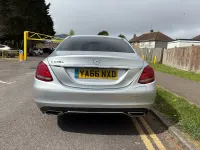 Used Mercedes C350e 2016 Silver Sedan