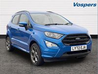Used Ford Ecosport ST-Line 123 HP (90 kW) 2022 Blue SUV