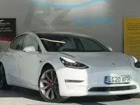 Used Tesla Model 3 Performance 334 kW (455 HP) 2020 White Sedan