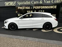 Used Mercedes CLA220 AMG line 2019 White Sedan