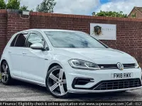 Used VW Golf VII R 310 HP (228 kW) 2018 White Hatchback