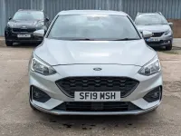 Used Ford Focus ST-Line X 125 HP (91 kW) 2019 Silver Hatchback