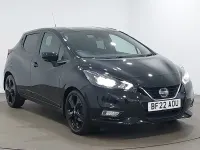 Second-hand Nissan Micra 92 CP (67 kW) 2022 Negru Hatchback