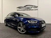 Used Audi A3 Black Edition 2018 Blue Sedan