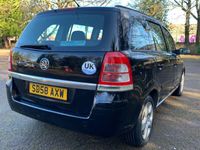 used Vauxhall Zafira 1.6i Exclusiv 5dr