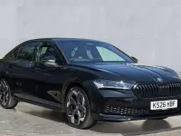 New Skoda Superb SportLine 204 HP (150 kW) 2026 Midnight black metallic Hatchback