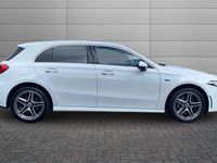 Used Mercedes A250 AMG line 218 HP (160 kW) 2021 White Hatchback