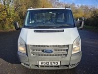Used Ford Transit 125 HP (91 kW) 2012 White Cabriolet