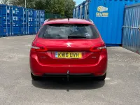 Used Peugeot 308 Allure 130 HP (95 kW) 2016 Red Estate