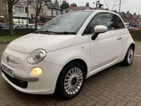 Used Fiat 500 Lounge 69 HP (50 kW) 2013 White Hatchback