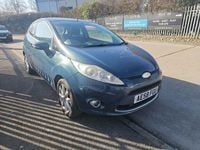 Used Ford Fiesta Zetec 2008 Green Hatchback