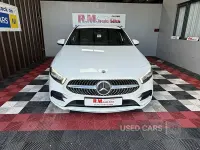 Used Mercedes A220 AMG line 190 HP (139 kW) 2019 White Hatchback