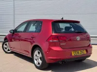 Used VW Golf VII Edition 125 HP (91 kW) 2016 Red Hatchback