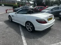Used Mercedes SLK250 AMG 204 HP (150 kW) 2012 White Cabriolet