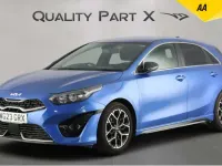 Used Kia Ceed GT-Line 158 HP (116 kW) 2023 Blue Hatchback