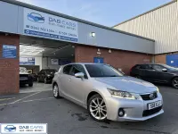 Used Lexus CT200h 136 HP (100 kW) 2011 Silver Hatchback