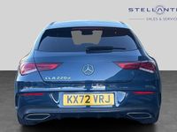 Used Mercedes CLA220 AMG line 187 HP (137 kW) 2023 Blue Sedan