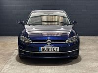 Used VW Golf VII SE 125 HP (91 kW) 2018 Blue Hatchback