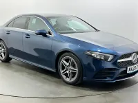 Used Mercedes A200 AMG line 163 HP (119 kW) 2020 Blue Sedan