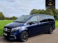 Used Mercedes V220 163 HP (119 kW) 2019 Blue MPV