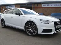 Used Audi A4 Black Edition 150 HP (110 kW) 2018 White Estate
