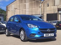 Used Vauxhall Corsa 88 HP (64 kW) 2019 Blue Hatchback