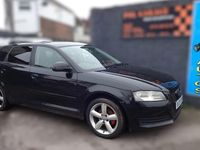 Used Audi A3 S-Line 102 HP (75 kW) 2009 Black Hatchback