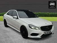 Used Mercedes E350 AMG 2014 White Sedan
