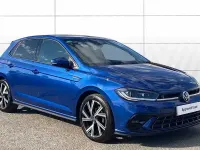 Used VW Polo R-line 95 HP (69 kW) 2024 Blue Hatchback